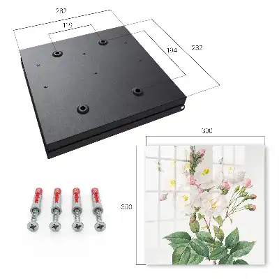 Key box for home The floral charm of green stems