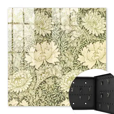 Decorative key box Floral pattern elegant design