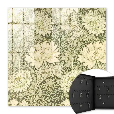 Decorative key box Floral pattern elegant design