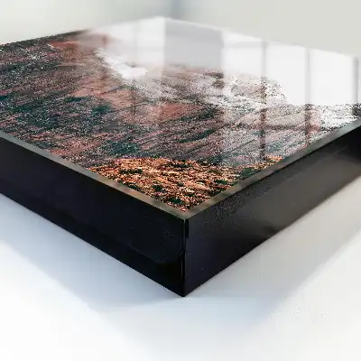 Wall mounted key box Mountain silence full of harmony