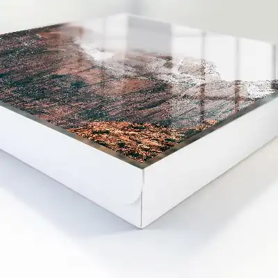 Wall mounted key box Mountain silence full of harmony