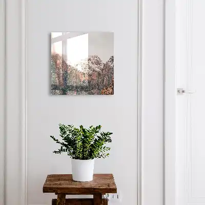 Wall mounted key box Mountain silence full of harmony