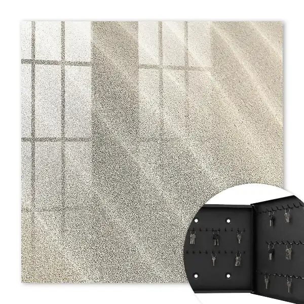 Wall mounted key box Foam waves of harmony