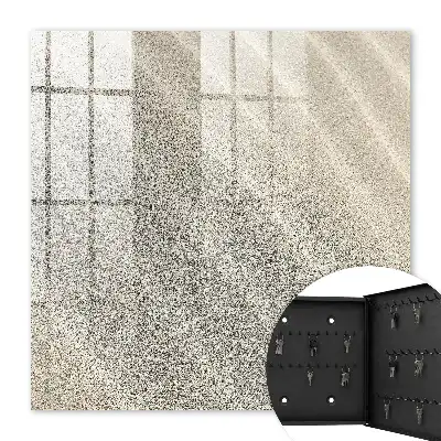 Wall mounted key box Foam waves of harmony