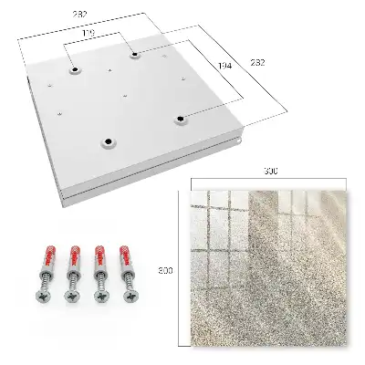 Wall mounted key box Foam waves of harmony