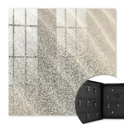 Wall mounted key box Foam waves of harmony