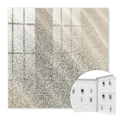 Wall mounted key box Foam waves of harmony
