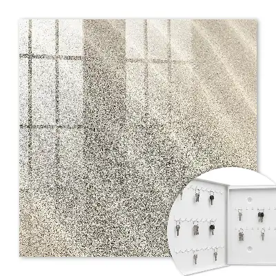 Wall mounted key box Foam waves of harmony