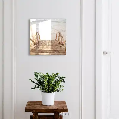 Wall mounted key cabinet Beach, peace and quiet on the shore