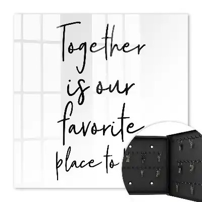 Key box for home Together is our favorite place to