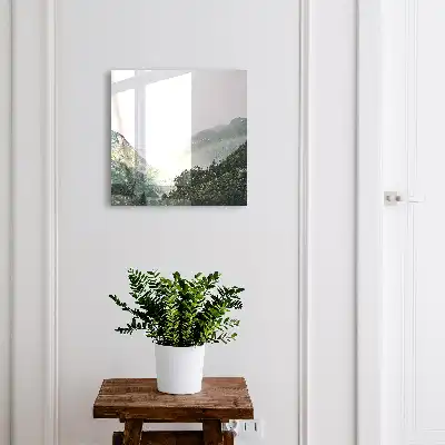 Decorative key box Rainbow mountains full of freshness