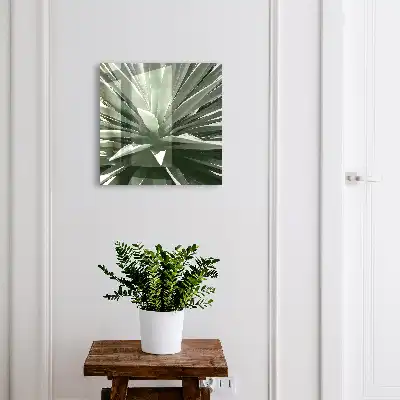 Wall mounted key cabinet Agave composition of nature