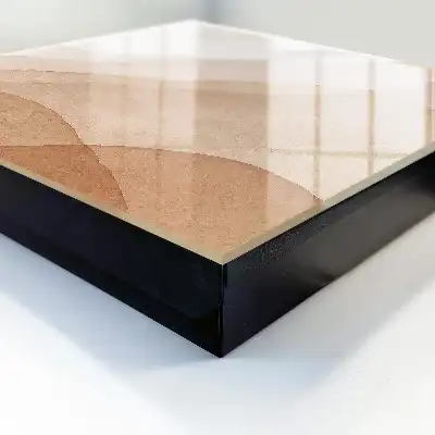 Key box for home Beige landscapes in watercolor style