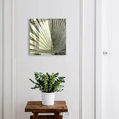 Key cabinet Palm leaves add elegance