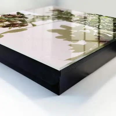 Decorative key box Olive branch in the light background