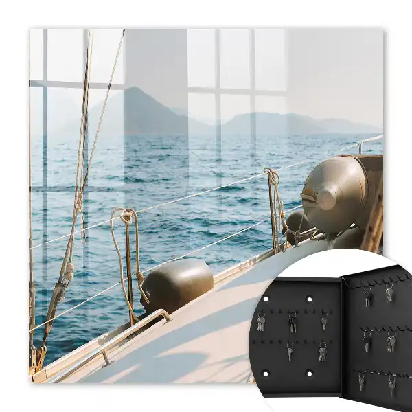 Decorative key box A sea voyage in the sunshine