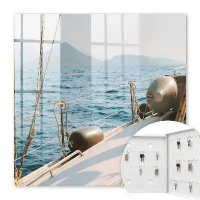 Decorative key box A sea voyage in the sunshine