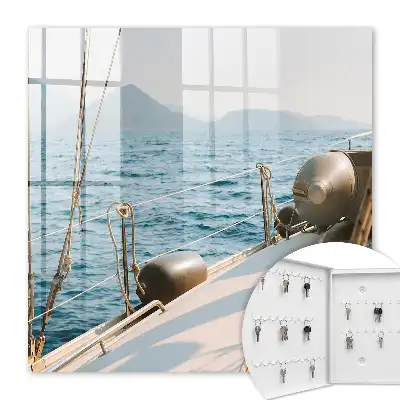 Decorative key box A sea voyage in the sunshine
