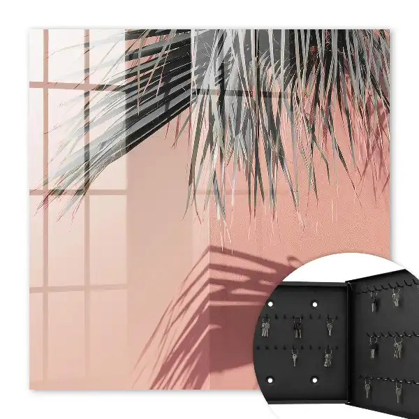 Key cabinet Tropical elegance in a background with shades