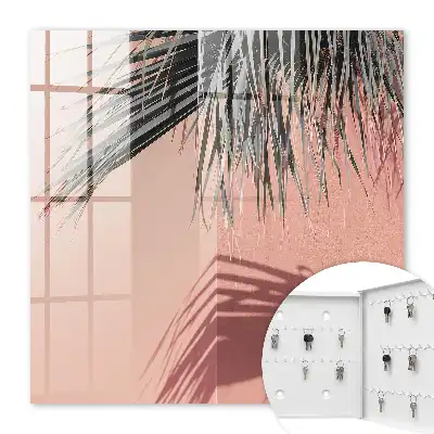 Key cabinet Tropical elegance in a background with shades