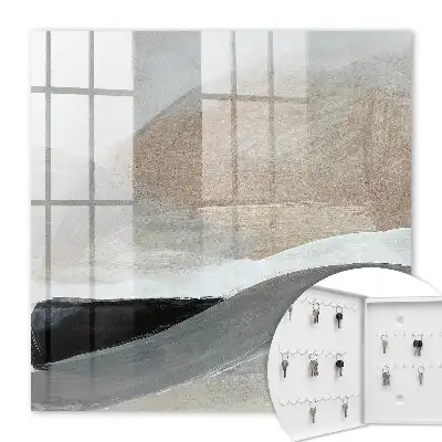 Key box for home Pastel harmony gray