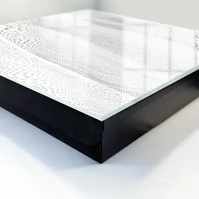 Decorative key box Waves of lines, undulating shapes