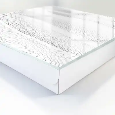 Decorative key box Waves of lines, undulating shapes