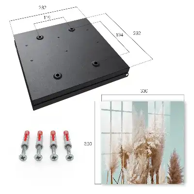 Wall mounted key box Natural charm creates harmony