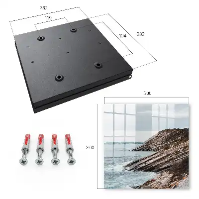 Key cabinet Seaside landscape, calm sea