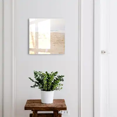 Decorative key box Beach relaxation by the calm sea