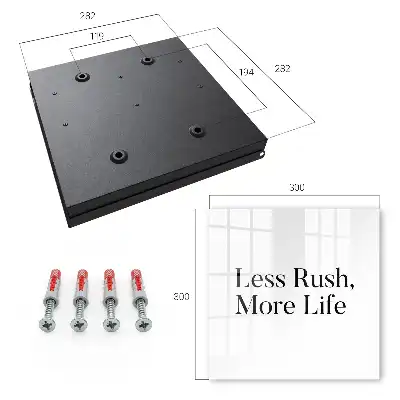 Less Rush More Life Motivating Key Box for Home