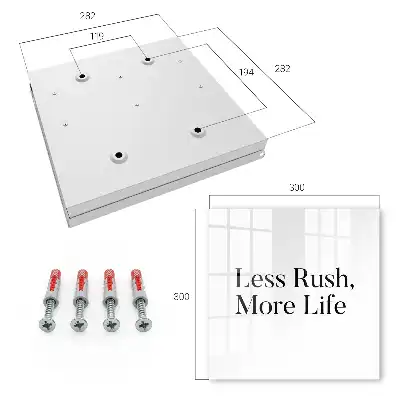 Key box for home Less rush, more life motivating thoughts