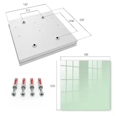 Decorative key box Mint green minimalism lightness