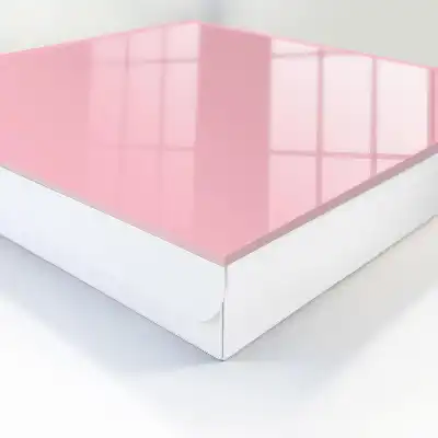 Wall mounted key cabinet Light pink with a sense of harmony
