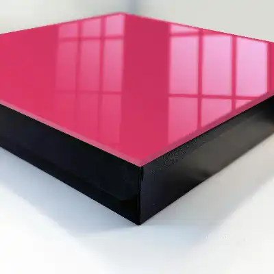 Key cabinet Energetic pink pastel elegance