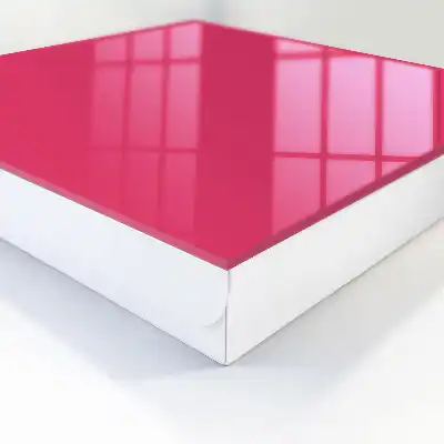 Key cabinet Energetic pink pastel elegance