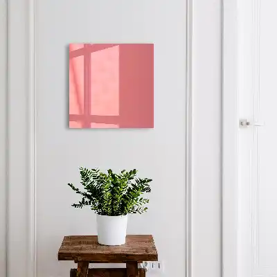 Wall mounted key box Salmon color harmony simplicity