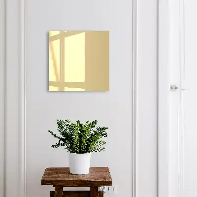 Key box for home Mustard color, elegance and warmth