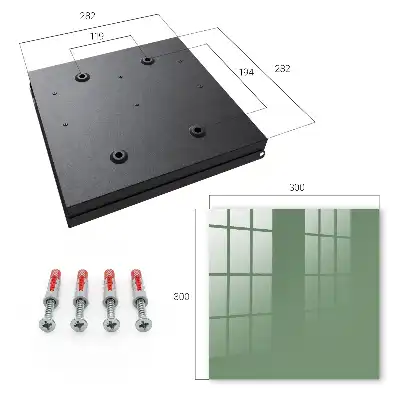 Decorative key box Muted green, modern and fresh