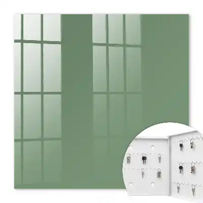 Decorative key box Muted green, modern and fresh