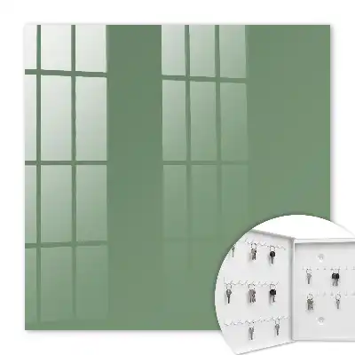 Decorative key box Muted green, modern and fresh