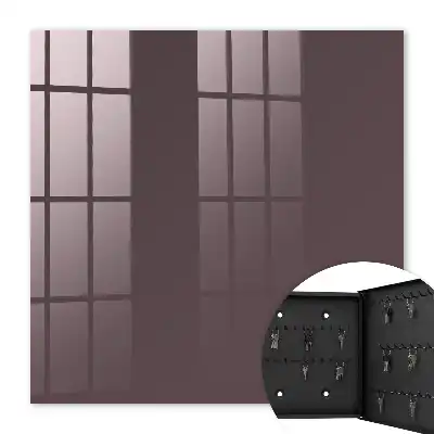 Key cabinet Gray color geometry minimalism