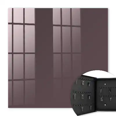 Key cabinet Gray color geometry minimalism