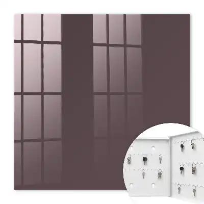 Key cabinet Gray color geometry minimalism