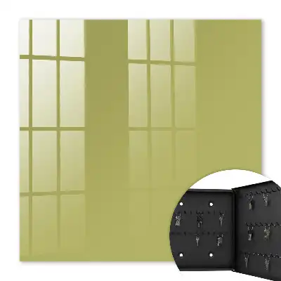Wall mounted key box Green vintage