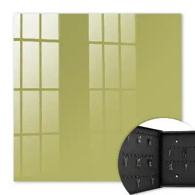 Wall mounted key box Green vintage