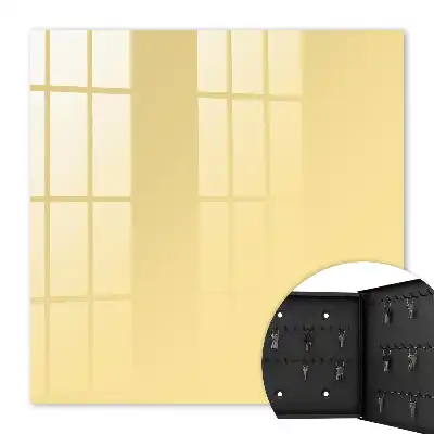 Key box for home Creamy yellow elegance harmony