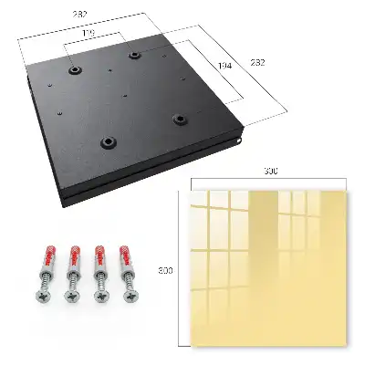 Key box for home Creamy yellow elegance harmony