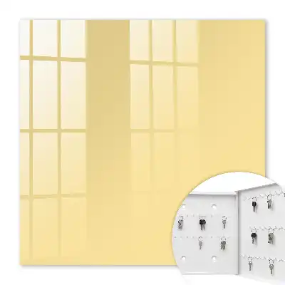 Key box for home Creamy yellow elegance harmony