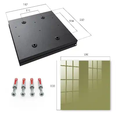 Key cabinet Green grass positive atmosphere